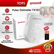 🔥𝗦𝗛𝗜𝗣 𝟐𝟒𝗛🇲🇾Xiaomi Yuwell Oximeter YX101 YX102 YX301 Fingertip Pulse Oxymeter Monitor Finger Oksigen 