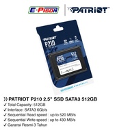 SSD SATA 512GB | Patriot P210 512GB SATA Internal SSD Komputer Laptop