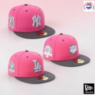 New Era Cap 59FIFTY New York Yankees ONSPOTZ 59Fifty Beetroot Purple Dark Graphite Side Patch Mlb