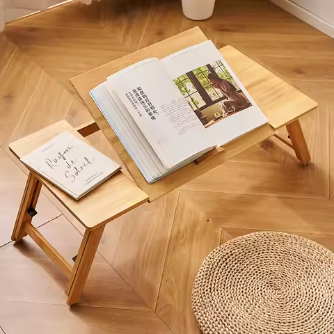 Folding small table,tatami coffee table,notebook table,low table,bedside reading table,home office c