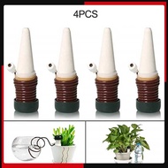 4pcs Self Spikes Garden Watering Devs Automatic Irrigation Stakes Vacation Plant Waterer for Potted 