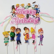 Alvin And The Chipmunks Birthday Cake Topper Nickelodeon Version