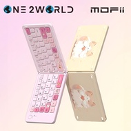 MOFII GEEZER Z1 Foldable Bluetooth Keyboard 67 Keys Rechargeable Wireless Keyboard for iOS Android W
