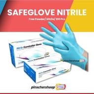 Nitrile OCEAN BLUE Gloves NITRILE NITRILE Without Powder BOX 100pcs XS/S/M/L SBY1