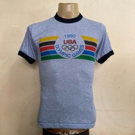 T-Shirt Olympic Pattern Vintage Style