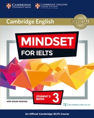 劍橋大學出版社 - (NS) Mindset for IELTS Level 3 Student's Book with Online Modules without Testbank - CP cu