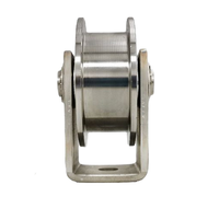 304 Stainless Steel Heavy Duty Roda U Groove