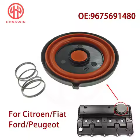 9675691480 Engine PCV Valve Cover Repair Kit With Membrane For Peugeot Boxer Citroen Jumper III Ford