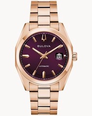 ⚜️全新 行貨 有門市⚜️ BULOVA AUTOMATIC WATCH 96B234 寶路華自動機械錶 玫瑰金紫面