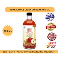 SURYA APPLE CIDER VINEGAR 450 ML ~ APPLE CIDER + HONEY