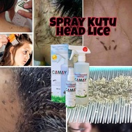 Camay Spray Kutu Rambut Ubat Kutu Kepala Natural Lice Spray