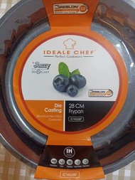 Ideale chef 意美廚 28cm STARRY 鋼化鑄鋁易潔煎鍋 IC16028F (全新未開封)