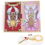 §≈ Cardcaptor Sakura Clow Card SAKURA CARD Cosplay Kinomoto Tarot Magic Book Versions Set In Box P