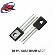 D669 D882 TRANSISTOR / ELECTRONIC COMPONENT