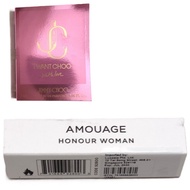 2ml Amouage honour woman / 2ml Jimmy choo i want choo with love perfume sample tester