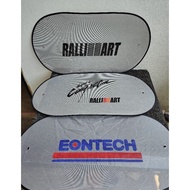 Sunshade ralliart eontech cermin besar