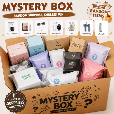 Mystery Box Surprise – Random Items, Fast Shipping, Great Value Blind Box