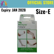 Tubigrip Size E 1m Beige – Elastic Support Bandage for Sprains, Strains & Swelling