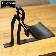 C5GOON Minimalist 3D Printing Roll Paper Holder Funny Stick Man Toilet Tissue Holder Practical Bathr
