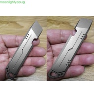 moonlightyaa Durability Titanium Wrecking Bar Pry Bar Multi-Tool EDC Tool Crowbar Opener Lightweight