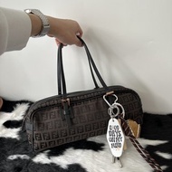 FENDI 芬迪 朱古力 Zucca 法棍包