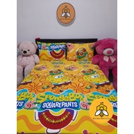 Spongebob Bedsheet Canadian Cotton with Pillowcase