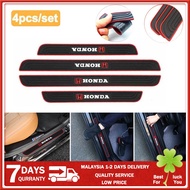 4pcs/Set Pelekat kereta edge protector Honda Kereta Pintu Sill Protector Pintu Bumper Guard Protector BRV MOBILIO HRV