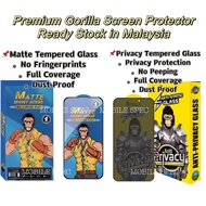Premium Gorilla For X Xs Max Xr 11 Pro Max 11 Pro 11 12 Pro Max 12 Pro 12 Full Cover Matte Clear Pri