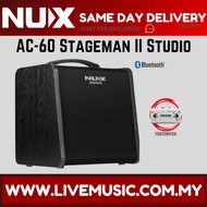 NUX AC-60 Stageman II 60 Watts Acoustic Guitar Amp With Bluetooth Amplifier ( AC60 / AC 60 )