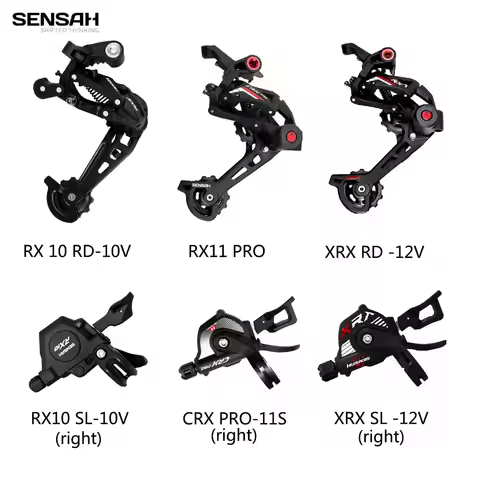 SENSAH Bike Rear derailleurs RX10 CRXPRO XRX 10/11/12-speed Trigger Shifter 7/8S M310 M360 MTB derai