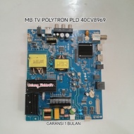 MESIN MB TV POLYTRON PLD 40CV8969 MAINBOARD-MOTHERBOARD-MODUL POLYTRON PLD 40CV8969 TV MACHINE