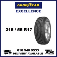 GOODYEAR EXCELLENCE - 215/55/17, 215/55R17 TYRE TIRE TAYAR 17 INCH INCI