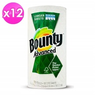 【Bounty】廚房紙巾-白色隨意撕 (101張 x12捲)