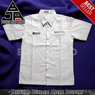 KEMEJA Danantara Bogor BGR Logistics Indonesia K1 White Shirt
