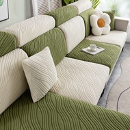 Nordic Thick Sofa Cushion Cover Sarung Bantal Sofa Cover L Shape Sofa 1 2 3 Seater Cover Color Alas 