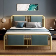 สินค้ามาใหม่ เตียงเหล็ก เตียงนอน  6ฟุต เตียง เตียงเหล็ก เตียงนอน เตียงเหล็ก 6 ฟุต เตียงเหล็ก 6 ฟุต  ประกอบง่าย แข็งแรง 180*200ซม.