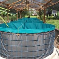 Terpal kolam bulat FULLSET Ukuran Sesuai Variasi produk BAHAN PVC ORCHID