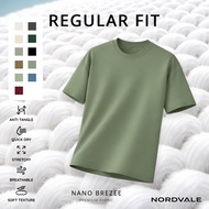 NORDVALE NanoBreezeTM️ Regular Fit Evergreen T-shirt | Men's Tops Baju T Shirt Lelaki Baju Lelaki