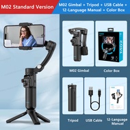 M02 3-Axis Handheld Gimbal Stabilizer for Smartphone with Wireless Remote for iPhone Android Face Tr