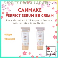 【Direct from Japan】 Canmake Perfect Serum BB Cream SPF50+・PA+++ 30g (01 Light / 02 Natural)