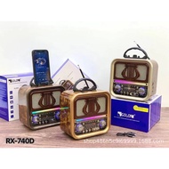 RX-730D 复古无线蓝牙音响便携户外家用手提收音机低音炮小音箱插卡  ✔️FM/ AM/ SW 3 bands radio ✔️USB / TF Music player ✔️Type-C cha