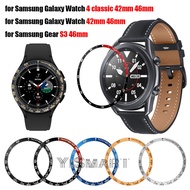 Bezel Ring for Samsung Galaxy Watch 4 Classic 46mm 42mm Metal Rings Cover Case for Samsung Galaxy Watch / Gear S3