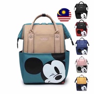 MALAYSIA READY STOCK Mickey Mouse Anello Mummy Bag🔥School Bag Travel Backpack Diaper bag MICKEY BAG 