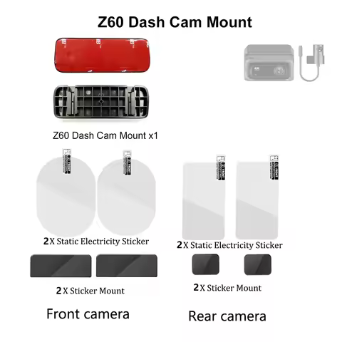 for DDPAI Dash Cam z60 / Z60 PRO Mount for DDPAI z60 Static Sticker Sticker