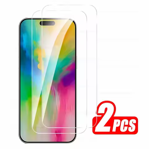 2Pcs Protective Glass For iPhone 16 Pro Max HD Tempered Glass iPhone16 i Phone 16 Plus 16Pro Max 5G 