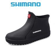 Shimano Fishing Shoes Men's Outdoor Waterproof Non-slip Hiking Shoes Shaxi Fishing Rain Boots Garden
