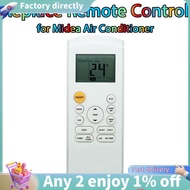 Replace Remote Control for  Air Conditioner RG57A7/BGEF RG57A6/BGEFU1 CR166-RG57A6EU-6 RG57B2/BGE RG
