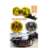 1 Set Car Fog Lamp / Sport Light 3” Inch H3 12V 55W 3002 Spotlight White Yellow Blue
