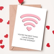 [TIRI]Anniversary Card for Girlfriend Boyfriend Romantic Valentine's Day Card Happy Anniversary Card