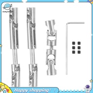 【ouwym9al】3Pcs Metal Drive Shaft Driveshaft CVD for B16 B36 Q60 Q63 Q64 Fayee FY004 MN-77 6WD 6X6 RC